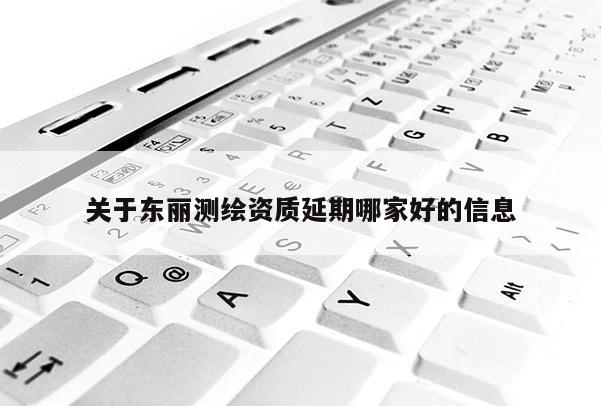 關于東麗測繪資質延期哪家好的信息