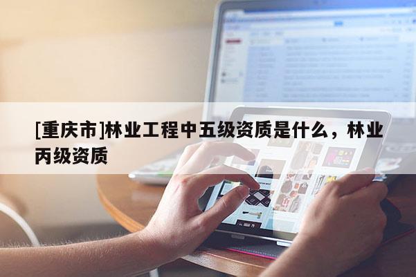 [重慶市]林業工程中五級資質是什么，林業丙級資質