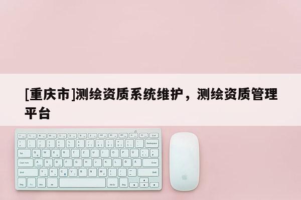 [重慶市]測繪資質系統維護，測繪資質管理平臺