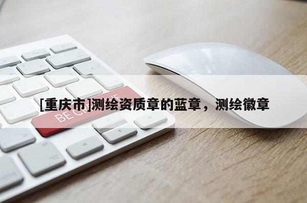 [重慶市]測繪資質章的藍章，測繪徽章