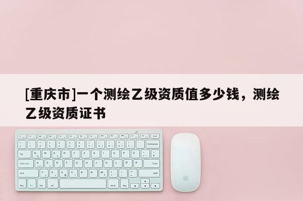 [重慶市]一個測繪乙級資質值多少錢，測繪乙級資質證書