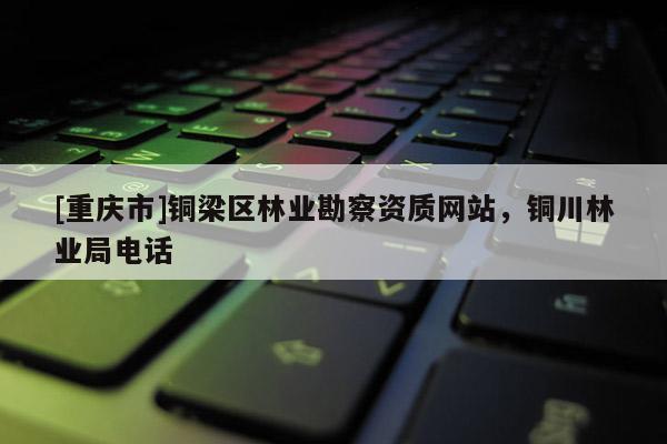 [重慶市]銅梁區林業勘察資質網站，銅川林業局 *** 